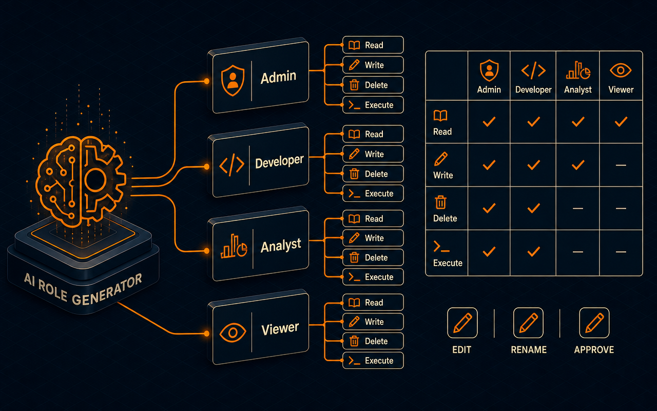 AI-Generated Roles and Entitlements — how it works